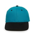 thumbnail image 3 of Outdoor Cap GL-271 Mid to Low Profile Basic Cotton Twill-Teal/Black-Youth, 3 of 8