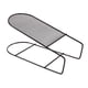 thumbnail image 1 of Ranuras para zapatos de doble capa, ahorro de espacio, organización de armario, apilable de Metal moderno, apilador de zapatos, estante de almacenamie, 1 of 2
