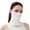 White, variant on Sun Protective Scarf For Outdoor Enthusiasts Lightweight UPF 50+ Breathable Shield For Summer Activities, A, Green