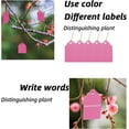 thumbnail image 4 of 100PCS Hanging Plant Tags with String Colorful Plastic PVC Garden Label Outdoor Indoor Marker Signs Reusable Writable, 4 of 6