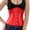 Red, variant on Waist Trainer for Women Lower Belly Fat Fashion Women's Plus Size Boned Corsets Shapewear Outfit Solid Sexy Underwear Shapewear Strapless Shapewear for Women on Clearance