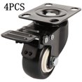 thumbnail image 3 of Ruedas de cesta de playa de 4 piezas, ruedas de 360 grados Ruedas Ruedas de transporte Ruedas dobles con 4 ruedas de servicio pesado con freno Adecuado para sillas de playa, muebles Xemadio LKX-1933, 3 of 9