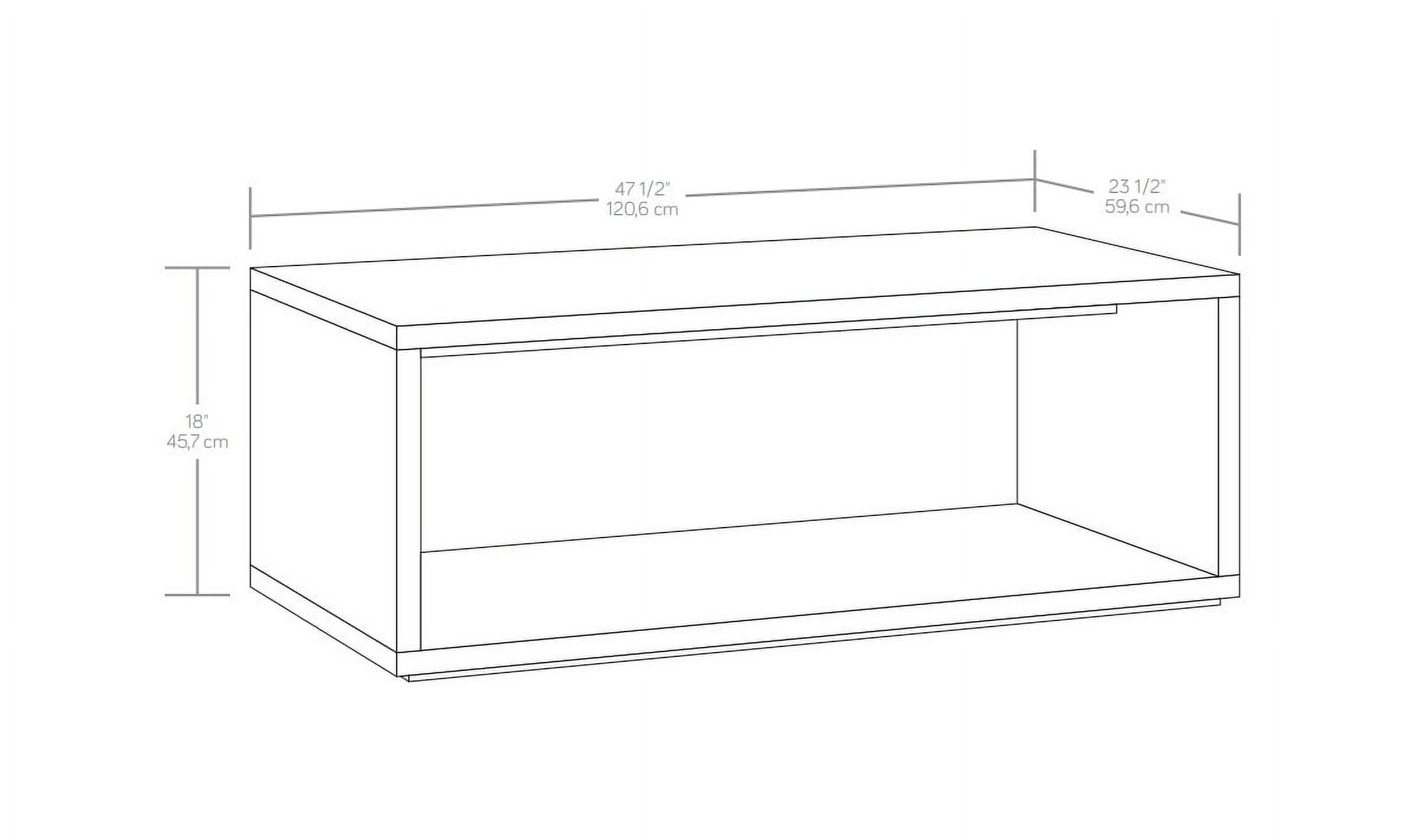 Mainstays Westley Coffee Table, Warm Walnut photo 3