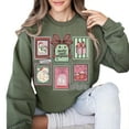 thumbnail image 3 of Merry and Pregnant Christmas Sweatshirt – Maternity Holiday Pullover, Baby Shower Xmas Sweater, Pregnancy Announcement Outfit, Cute Gift for Mom to Be, 3 of 6