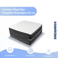 thumbnail image 3 of Colchón Plegable King Size Para Visitas o Viajes DreamBox Con Maleta DreamBox COLCHÓN PLEGABLE TRIPLE ADULTO, 3 of 7