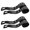Black, variant on Mega Cargo Control USA 8-pack Heavy Duty 4” x 30’ Winch Strap w/ Loop End, 5400 lbs Wll, Blue