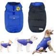 thumbnail image 5 of Chaleco para perros, chaquetas, impermeables, reversibles, de invierno, HUOGUO, 5 of 5