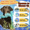 thumbnail image 3 of Juguetes masticables Jeefome, resistentes e indestructibles para perros grandes, 3 of 7
