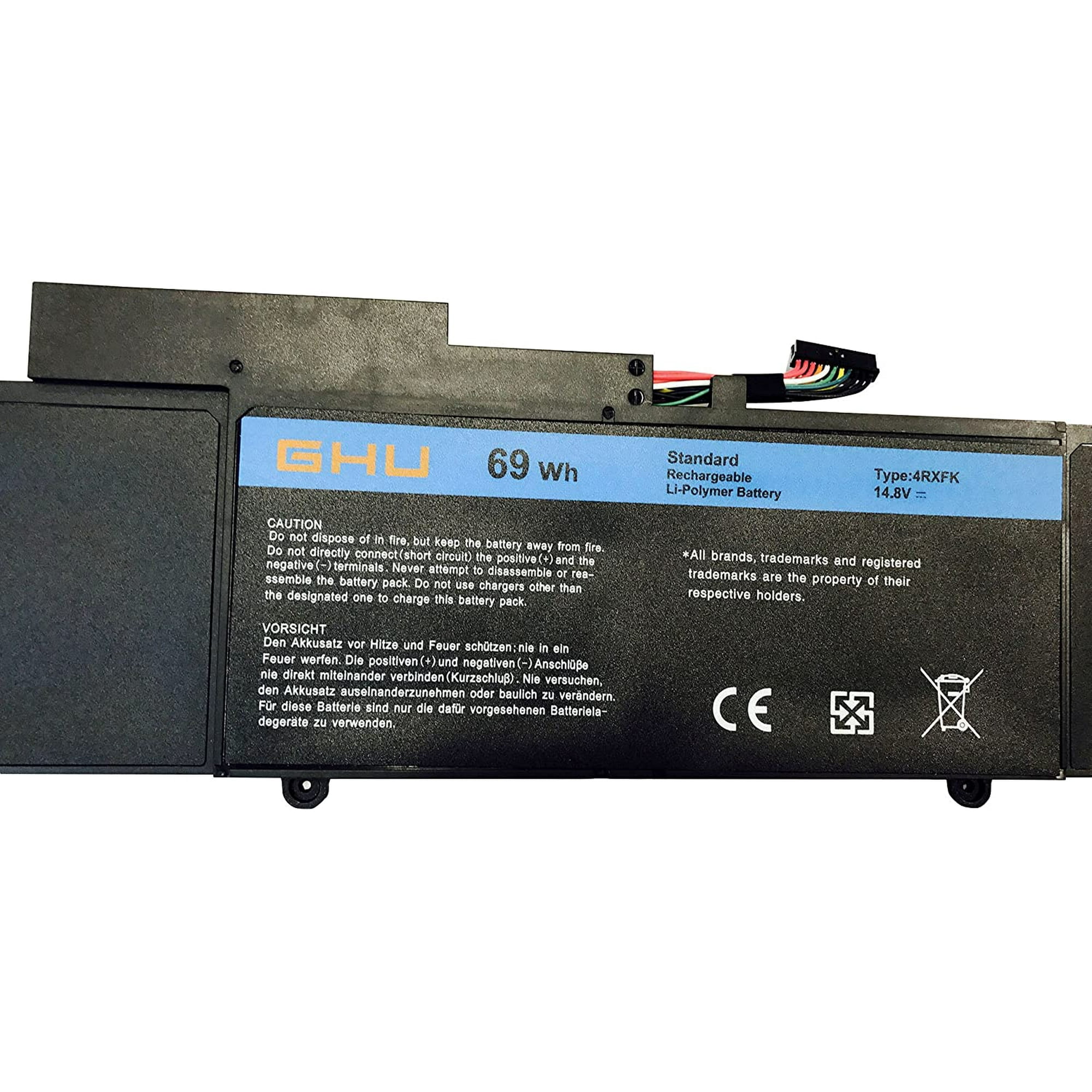New Ghu 4rxfk Battery Replacement For C1jkh Ffk56 Compatible With Dell Ultrabook Xps 14 Ultrabook Xps L421 L142x Walmart Canada