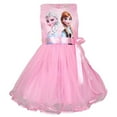 thumbnail image 1 of Frozen Anna Elsa Princess Kids Girls Ribbon Bowknot Sleeveless Swing Tutu Dress, 1 of 2