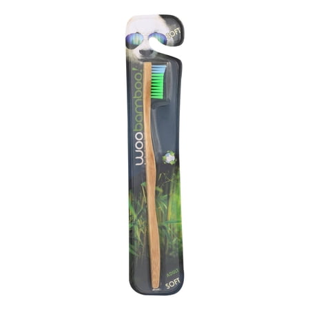 Woobamboo! Adult Soft Toothbrushes - Case of 6 - CT