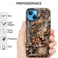 thumbnail image 5 of CoverON Design For Apple iPhone 13 Mini Phone Case, Flexible Soft Rubber Slim TPU Cover, Fall Camouflage, 5 of 8