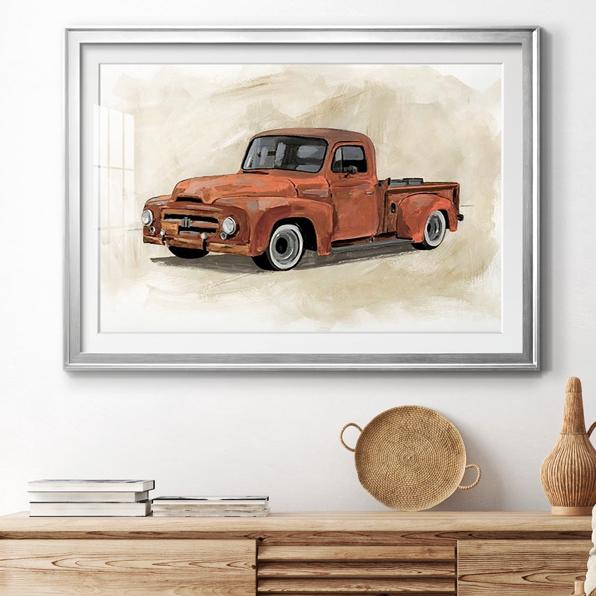 Pickup IV Premium Framed Print - Ready to Hang