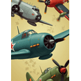 thumbnail image 4 of Vintage Military Aircraft Themed Background Backdrop Banner Decorations for Aviation Themed Parties Flight Enthusiast Gatherings Airplane Model Displays and Photography Props, 4 of 7