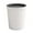 C, variant on ​​GiLiling Round Leather Texture Trash Bin Premium Large Capacity Waste Container， Contemporary Wastebasket Bin Suitable for Office Kitchen Bathroom Home Recycling Station​​