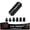 Black, variant on EVIL ENERGY 100 Micron Universal Inline Fuel Filter with 6AN 8AN 10AN Adapters For Filtering Gasoline, Diesel