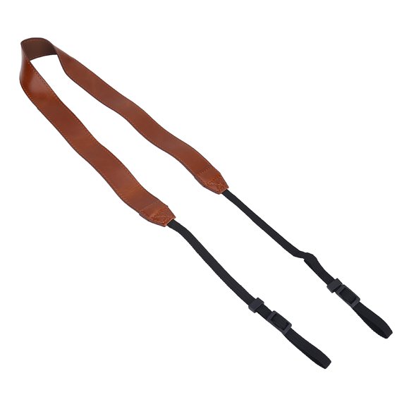 Correa para cámara Ecomeon de Cuero PU Ajustable para Hombro color Marrón