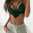 thumbnail image 1 of WILLBEST Brasier De Algodon Bralette De Encaje Floral Para Mujer, Sujetador Tipo Corpiño, Top Corto, Camisola Sin Relleno, 1 of 2