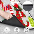 thumbnail image 3 of Cauagu Christmas Gnome With Love Pattern Car Floor Mat Set of 4,Car Carpet Mats Car Mats with Anti-Slip Backing & Driver Heel Pad Universal Fit for Cars/Trucks/SUV/Vans, 3 of 6