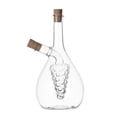 thumbnail image 4 of Dispensador de aceite y vinagre Botella de racimo de Botella de vidrio para aceite de cocina Utensilios de cocina vertedor doble Dispensador, 4 of 9