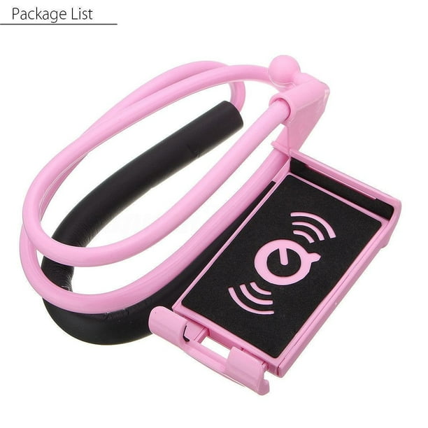 Soporte para teléfono universal de 360 ° Soporte para teléfono con cuello colgante flexible y flexible
