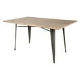 thumbnail image 4 of Oregon 7-Piece Industrial-Farmhouse Dining Set in Grey and Brown by LumiSource, 4 of 6