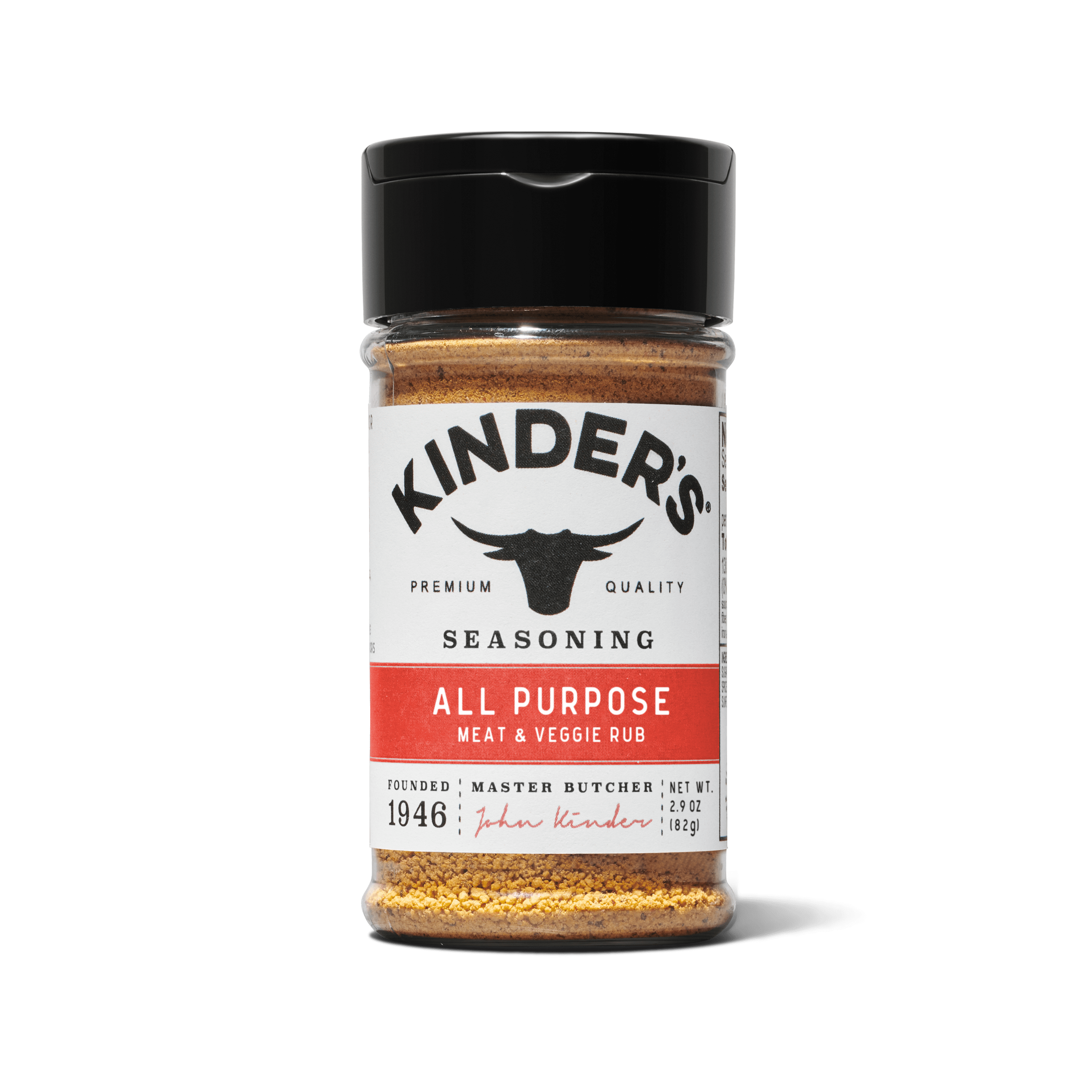 (4 pack) Kinder's All Purpose Seasoning, 2.9 oz