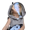 thumbnail image 1 of Mistaha Chapeau à Capuchon de Protection Complète pour le Visage et la Tête, Clair et Respirant, Garde, Visage d'Enfant, Visage Visible_Shield Couvrant, Couverture, Chapeau Réutilisable Amovible, Housse et Bouclier pour Cyclisme, Course, Randonnée en Plein Air, 1 of 7