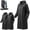 Black, variant on 2 Pack EVA Rain Poncho for Adults Reusable Waterproof Ponchos with Hood Lightweight Travel Raincoat Set for Camping Hiking Festival Outdoor Gear Snap Button Unisex Fit Non Disposable