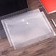 thumbnail image 5 of 100 Carpetas Transparentes Impermeables con Botones, Tamaño A4, Material Plástico Grueso para la Oficina Escolar, 5 of 6