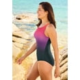 thumbnail image 3 of Swim 365 Women's Plus Size High-Neck One Piece, 3 of 6