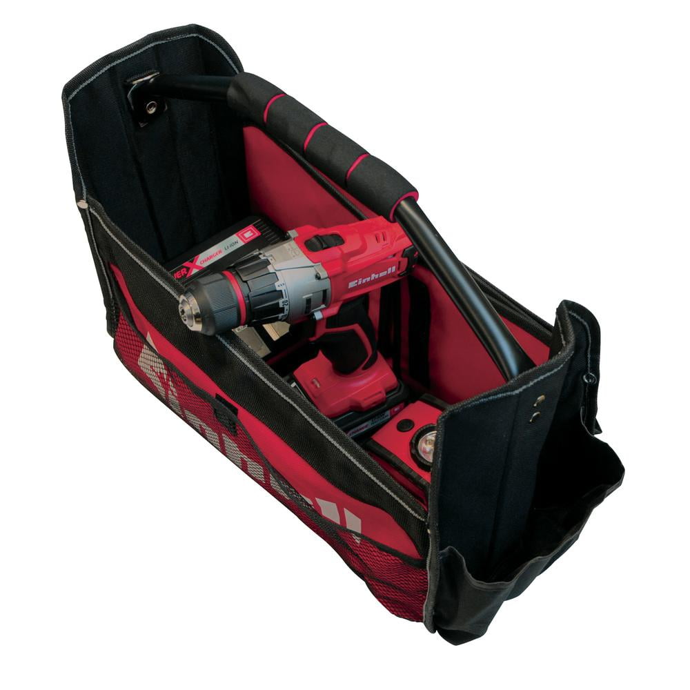 Einhell TE-CD 18/2 Li 18-Volt Power X-Change Cordless Drill Workshop Power Tool Kit, 3/8-Inch, W/ 1.5-Ah Battery