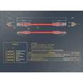 thumbnail image 6 of Cable Leader 0.5ft Slim Cat6a 28AWG UTP Ethernet Network Patch Cable, Red, 6 of 6