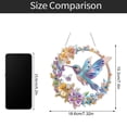 thumbnail image 7 of HaiSphere Diamond Art Kits for Adults - Bird Shaped Acrylic Pendant with Faceted Gems, Diamond Art Tools and Craft Beads for Window Hanging DIY Ornament,Color, 7 of 7