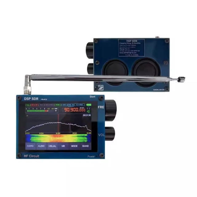 Equipo de radio portátil de mano SDR DSP Receptor de radio profesional de cuatro capas