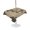 Dark Brown, variant on Outdoor Tablecloth with Umbrella Hole for Patio/Picnic/Party/Camping, Vintage Farmhouse Waterproof Table Cloth Square Cover Washable, Rustic Floral Pattern Minimalist Beige (54"x 54")