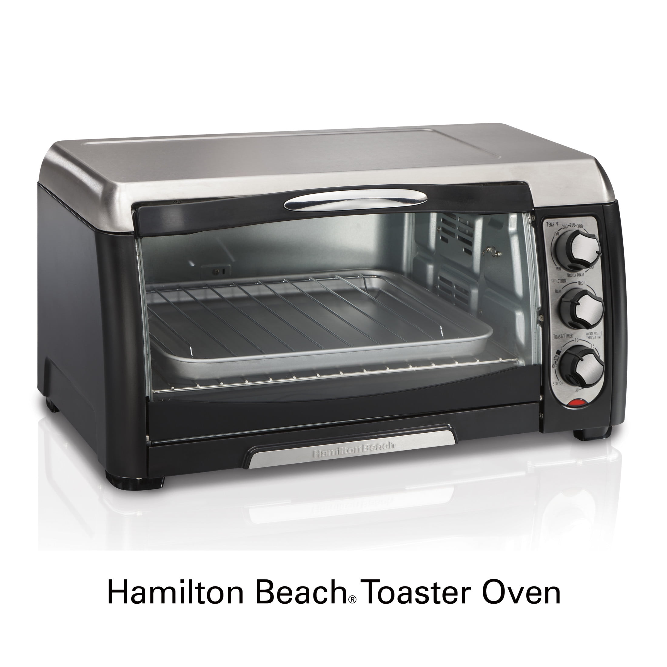 Hamilton Beach Easy Reach Countertop Convection Toaster Oven,