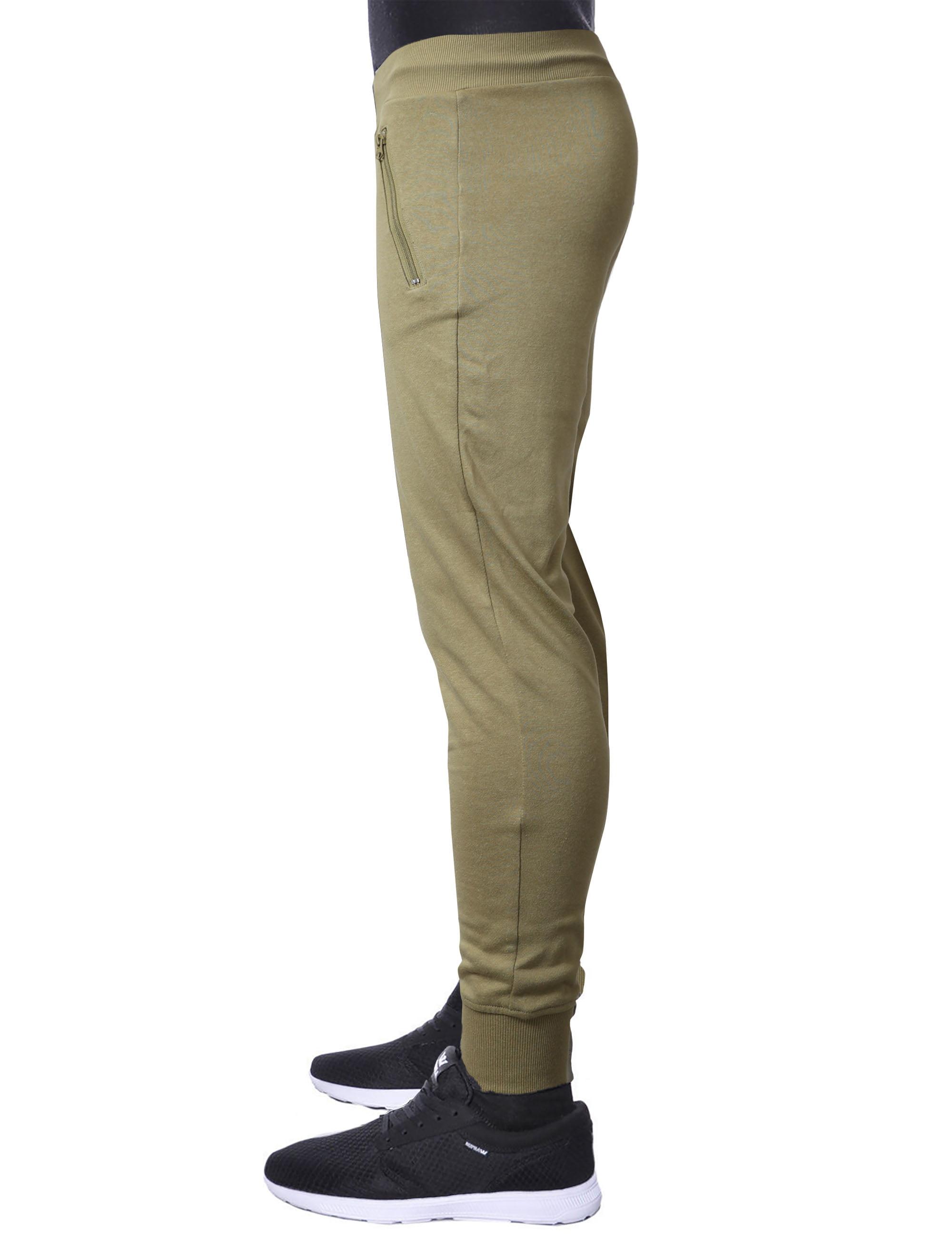 NWT $70 ETONIC Men XXL French Terry Zip Joggers Athletic Pants Sportswear 
