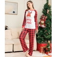 thumbnail image 3 of Xmas 2023 Family Look Cute Moose Pattern Parent-child Matching Clothes Baby Dof Rompers Christmas Pajamas Set Soft Sleepwear Pjs, 3 of 3