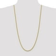 thumbnail image 2 of 14k Yellow Gold 30 Inch 3.65mm Rope Chain Necklace Pendant Charm, 2 of 9