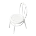 thumbnail image 3 of Milaget Chaise Miniature de Maison de Poupée Décoration de Maison de Poupée Accessoires Photo de Simulation Robustes pour Base Miniature Jardin Féerique Modèle Train Dioramas Blanc, 3 of 9