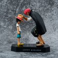 thumbnail image 2 of Figura de acción de One Piece de PVC de 18CM, cuatro emperadores Shanks, sombrero de paja Luffy, modelo GK, juguetes, regalo ornamental para niños, 2 of 4