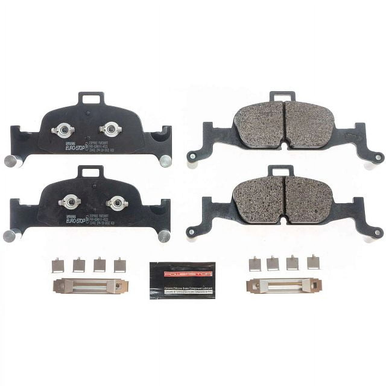 Power Stop Front Euro-Stop ECE-R90 Certified Brake Pad ESP9002