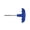 4mm, variant on Key Wrench Set Hexagon Screw Nut Spanner T Handle Spanner Household Repair Tool with Plastic Handle 2.5mm-8mm