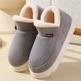 thumbnail image 3 of Zapatos de algodón para personas mayores para hombres y mujeres en el invierno de 2024, nueva bolsa de uso exterior con tacón y zapatos de algodón de suela gruesa impermeables y cálidos para interiore, 3 of 5