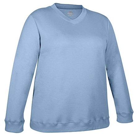 Women's Plus StayClean Fleece V-Neck