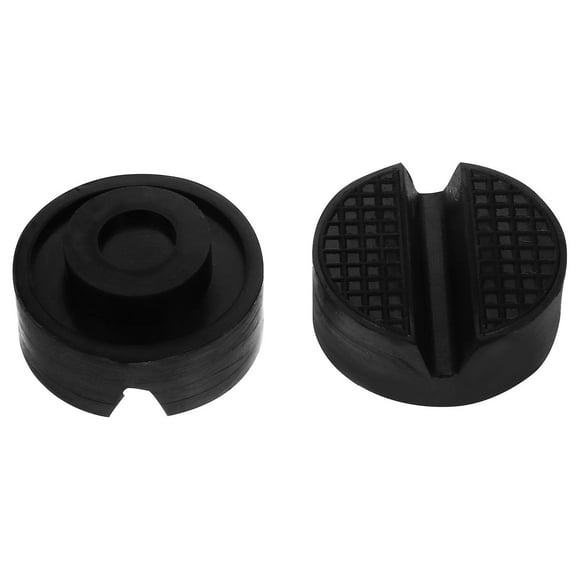 2pcs Auto Lift Jack Stand Rubber Pad Rubber Floor Jack Pad Frame Rail Adapter
