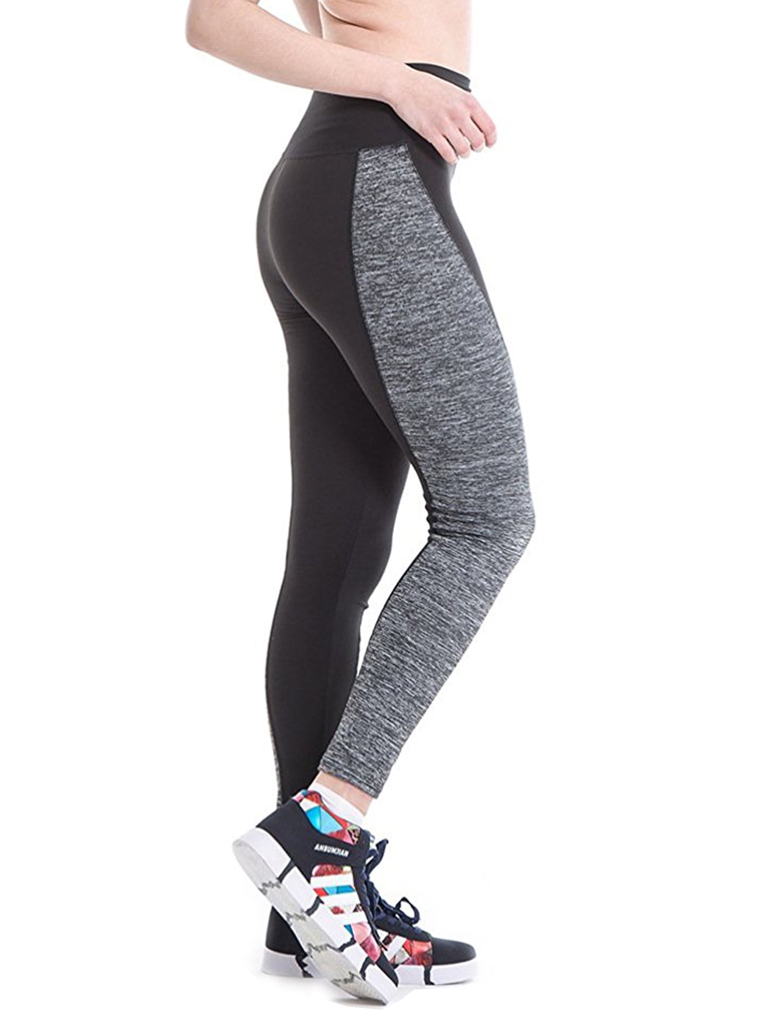 SAYFUT Women's Juniors' Pilates Yoga Pants Sport Workout Tight Skinny