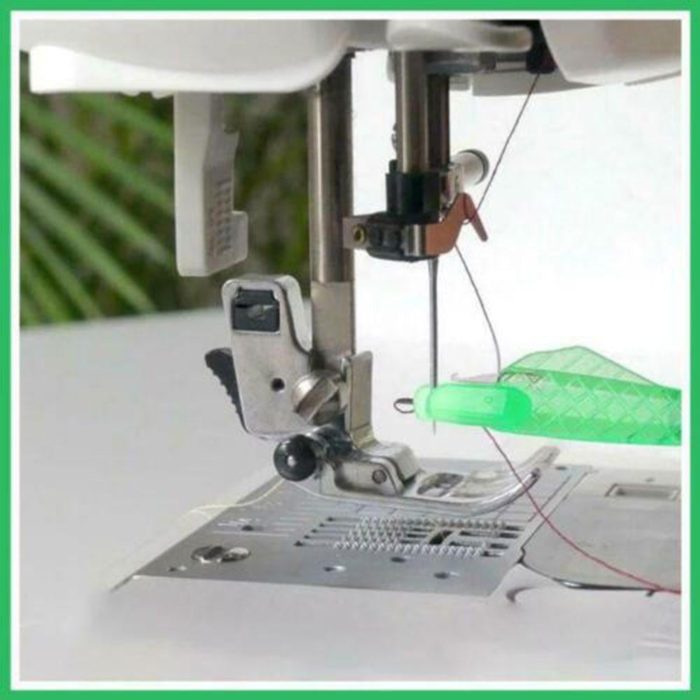 10pcs Fish Type Needle Threader 10pcs Sewing Machine Needle Threader Plastic Quick Sewing Needle Inserter for DIY Sewing Craft 