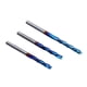 thumbnail image 4 of 3Pcs End Mill Cutter Tungsten Steel Durable Wear Resistance Wide Application CNC Router Bits End Mill for Acrylic Wood, 4 of 5